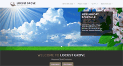 Desktop Screenshot of locustgrove.com